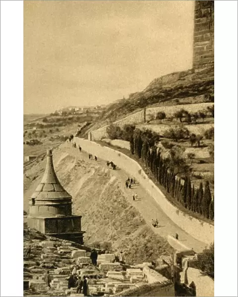 Jerusalem - Tomb of Absalom, c1918-c1939. Creator: Unknown