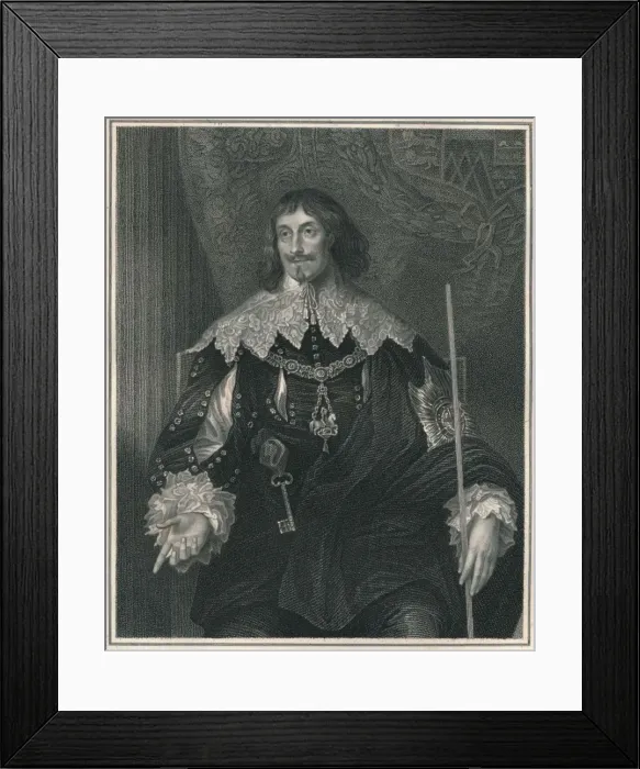 Framed Print : Philip Herbert, Earl of Pembroke & Montgomery, c1630s, (early-mid 19th century) Framed Print : Philip Herbert, Earl of Pembroke & Montgomery, c1630s, (early-mid 19th century)