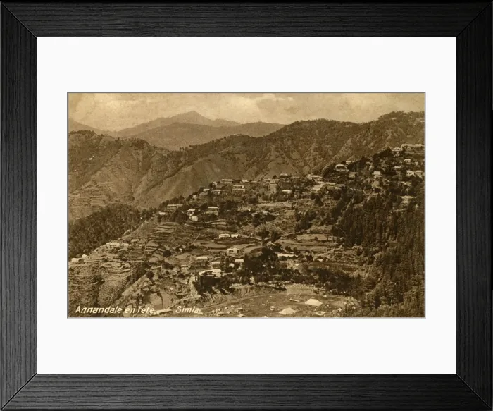 Framed Print : Annandale en Fete - Simla, c1918-c1939. Creator: Unknown Framed Print : Annandale en Fete - Simla, c1918-c1939. Creator: Unknown