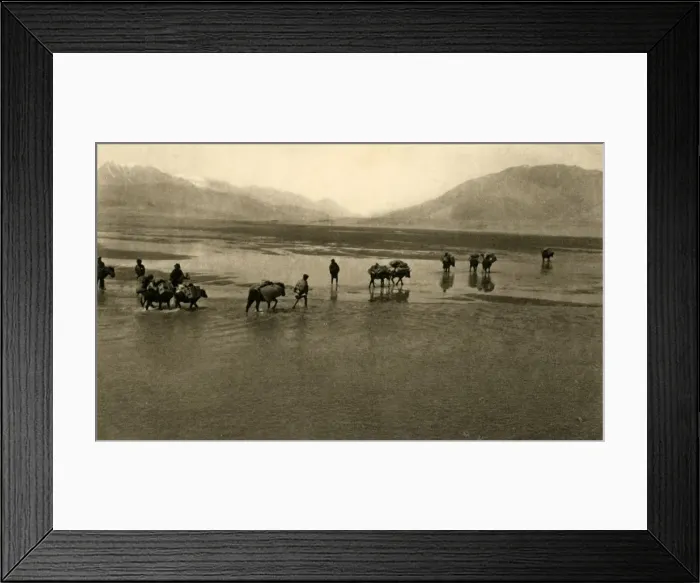 Framed Print : The First View of Mount Everest, c1918-c1939. Creator: Unknown Framed Print : The First View of Mount Everest, c1918-c1939. Creator: Unknown