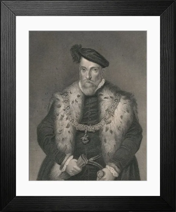 Framed Print : Henry Fitzalan, Earl of Arundel, (early-mid 19th century). Creator: John Henry Robinson Framed Print : Henry Fitzalan, Earl of Arundel, (early-mid 19th century). Creator: John Henry Robinson