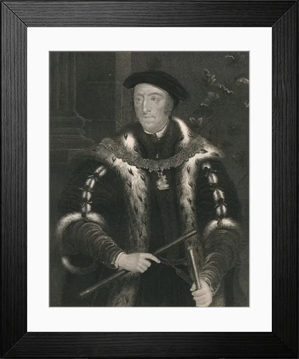 Framed Print : Thomas Howard, Duke of Norfolk, c1530s, (early-mid 19th century). Creator: Peter Lightfoot Framed Print : Thomas Howard, Duke of Norfolk, c1530s, (early-mid 19th century). Creator: Peter Lightfoot