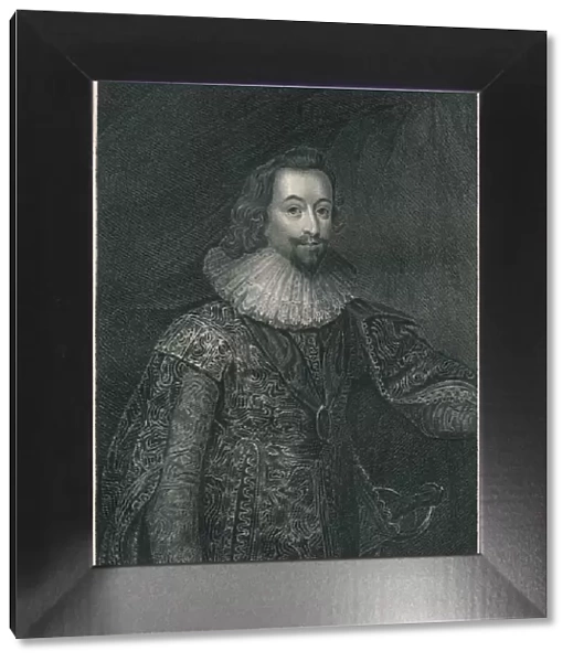 George Villiers, Duke of Buckingham, 1620s, (early-mid 19th century). Creator: John Cochran