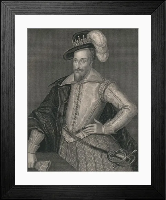 Framed Print : Henry Somerset, First Marquis of Worcester, (early-mid 19th century). Creator: H Robinson Framed Print : Henry Somerset, First Marquis of Worcester, (early-mid 19th century). Creator: H Robinson