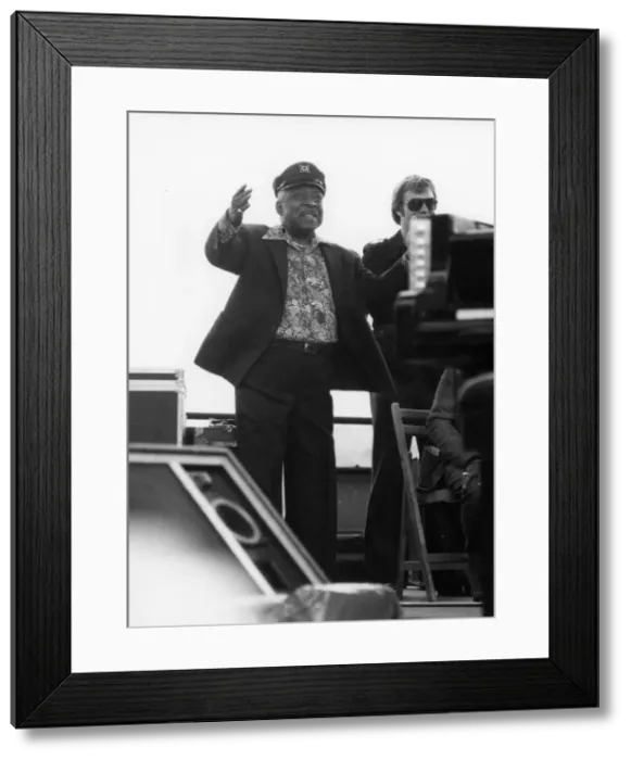 Framed Print : Count Basie, 1970s. Creator: Brian Foskett Framed Print : Count Basie, 1970s. Creator: Brian Foskett