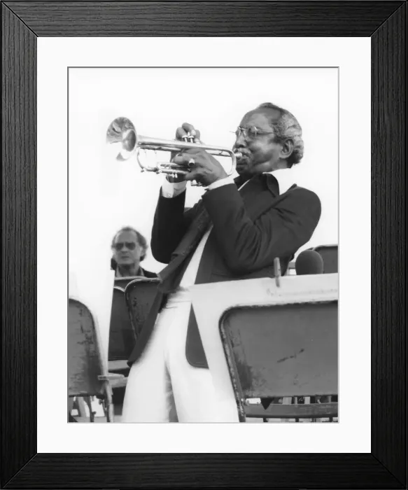 Framed Print : Joe Newman, 1990s. Creator: Brian Foskett Framed Print : Joe Newman, 1990s. Creator: Brian Foskett