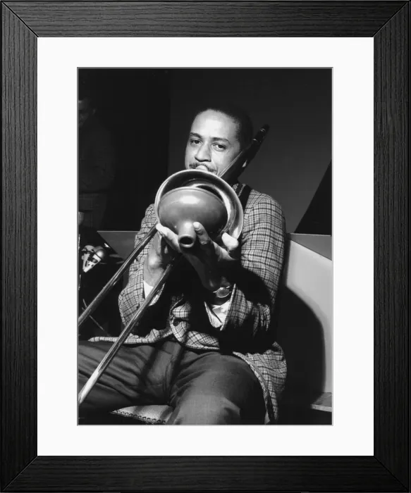 Framed Print : Count Basie Orchestra, 1970s. Creator: Brian Foskett Framed Print : Count Basie Orchestra, 1970s. Creator: Brian Foskett
