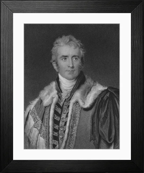 Framed Print : William Pitt Amherst, Earl Amherst, early 19th century. Creator:s Freeman Framed Print : William Pitt Amherst, Earl Amherst, early 19th century. Creator:s Freeman