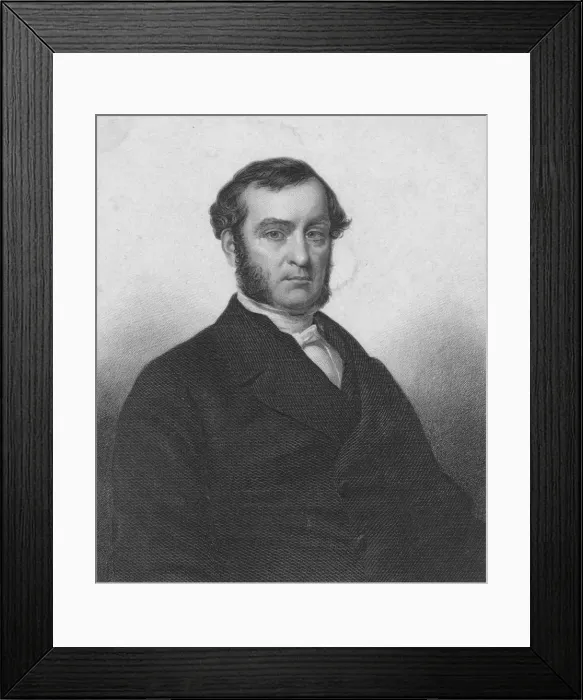 Framed Print : Reverend William P. Appelbe, L. L. D. 19th century. Creator: Unknown Framed Print : Reverend William P. Appelbe, L. L. D. 19th century. Creator: Unknown