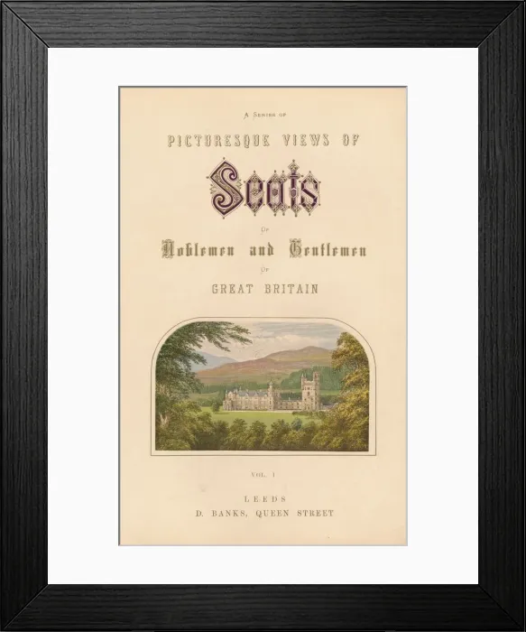 Framed Print : Balmoral, c1880. Creator: Unknown Framed Print : Balmoral, c1880. Creator: Unknown