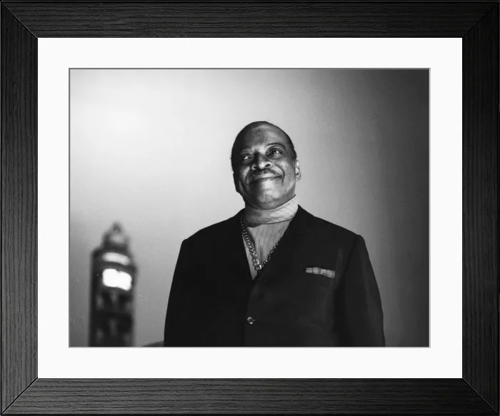 Framed Print : Count Basie, 1970s. Creator: Brian Foskett Framed Print : Count Basie, 1970s. Creator: Brian Foskett