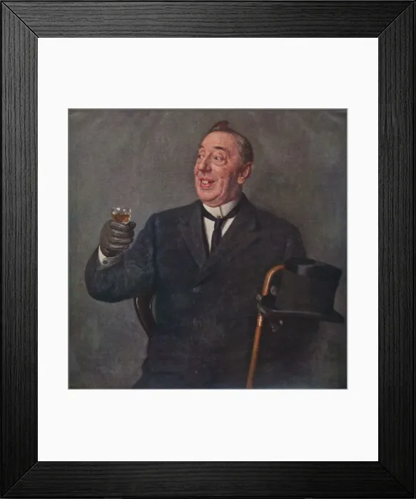 Framed Print : The Mourner, 1935. Creator: George Belcher Framed Print : The Mourner, 1935. Creator: George Belcher