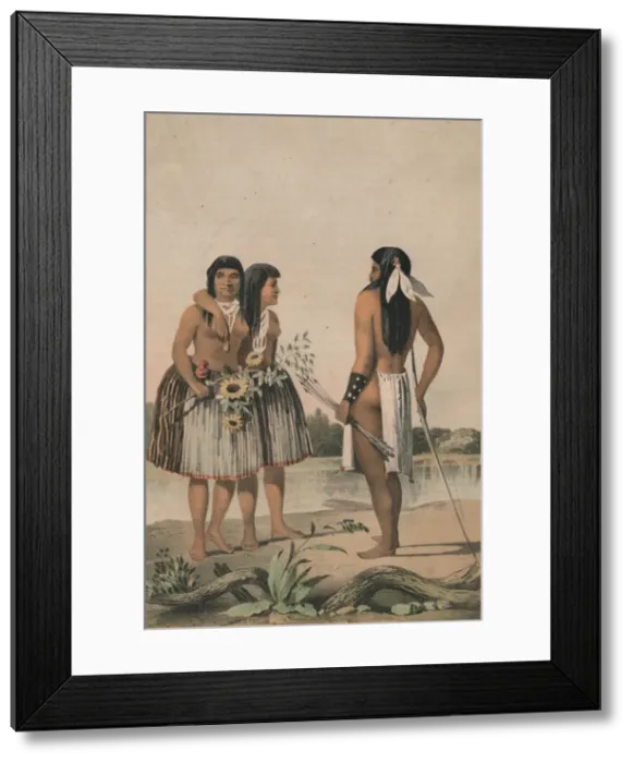 Framed Print : Yumas, c1850s. Creator: Sarony, Major and Knapp Framed Print : Yumas, c1850s. Creator: Sarony, Major and Knapp