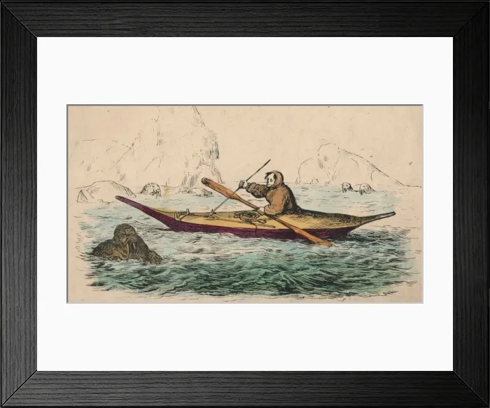 Framed Print : Greenlander. Creator: Unknown Framed Print : Greenlander. Creator: Unknown