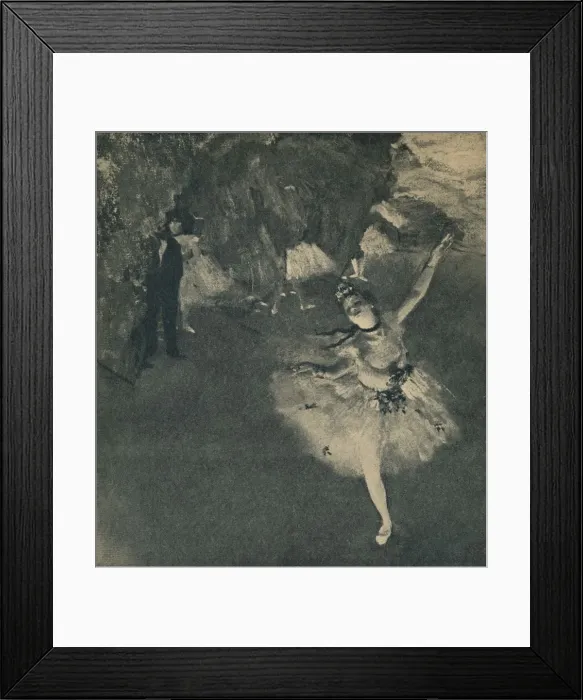Framed Print : La Danseuse-Etoile, c1876, (1935). Creator: Giraudon Framed Print : La Danseuse-Etoile, c1876, (1935). Creator: Giraudon