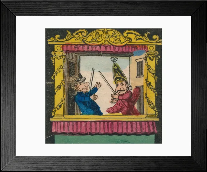 Framed Print : The Constable and Punch, late 18th-early 19th century? Creator: Unknown Framed Print : The Constable and Punch, late 18th-early 19th century? Creator: Unknown
