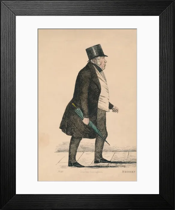 Framed Print : Charles Cuningham, c1882. Creator: Benjamin William Crombie Framed Print : Charles Cuningham, c1882. Creator: Benjamin William Crombie