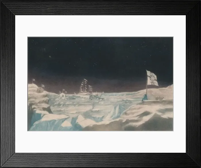 Framed Print : Felix Harbour, 1834. Creator: William Say Framed Print : Felix Harbour, 1834. Creator: William Say