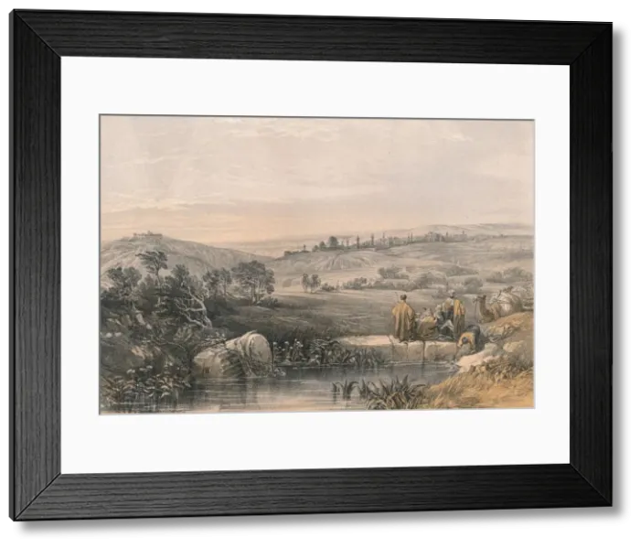 Framed Print : Jerusalem from the North, 1855. Creator: Unknown Framed Print : Jerusalem from the North, 1855. Creator: Unknown
