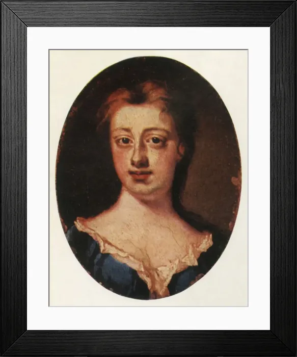 Framed Print : Sarah Churchill, late 17th-early 18th century?, (1947). Creator: Unknown Framed Print : Sarah Churchill, late 17th-early 18th century?, (1947). Creator: Unknown