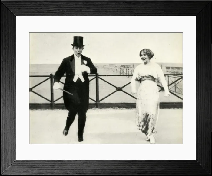 Framed Print : Seymour Hicks and Ellaline Terriss, c1907, (1947). Creator: Unknown Framed Print : Seymour Hicks and Ellaline Terriss, c1907, (1947). Creator: Unknown