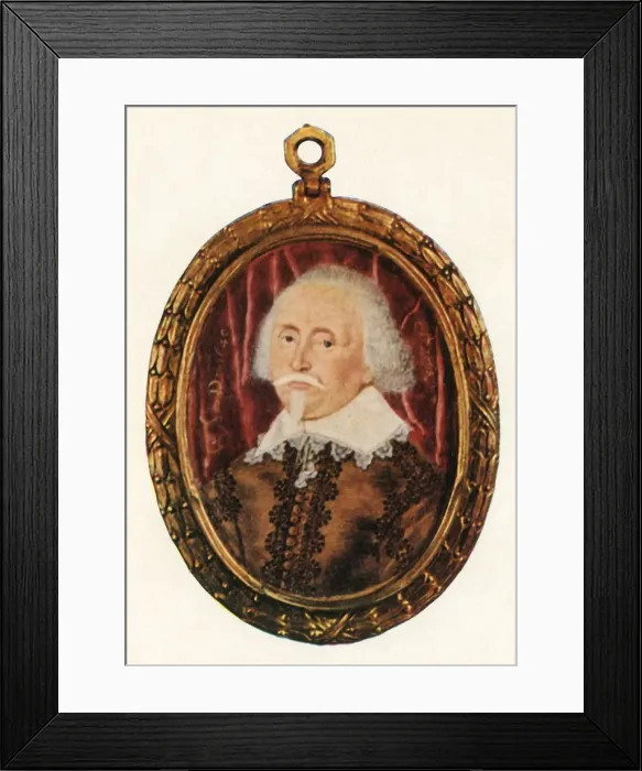 Framed Print : Unknown Man, 1640, (1947). Creator: Unknown Framed Print : Unknown Man, 1640, (1947). Creator: Unknown