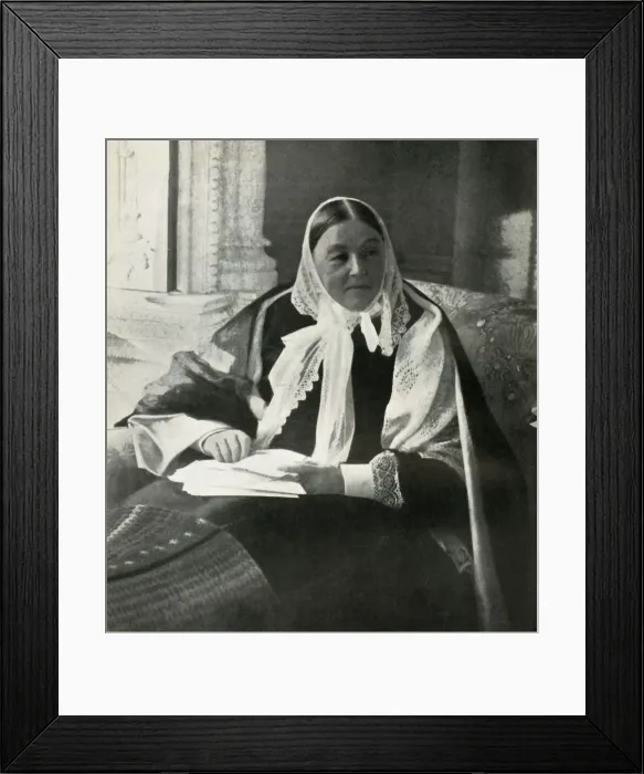 Framed Print : Florence Nightingale, c1900, (1947). Creator: Unknown