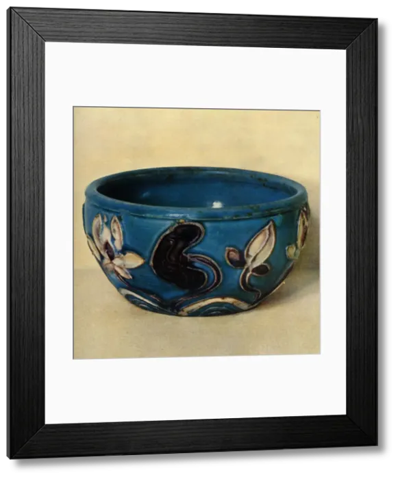 Framed Print : Bowl - Ming period, 1368-1644, (1945). Creator: Unknown Framed Print : Bowl - Ming period, 1368-1644, (1945). Creator: Unknown