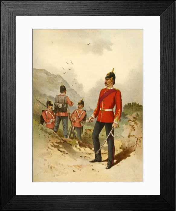 Framed Print : The 15th - East Yorkshire, 1890. Creator: Godfrey Douglas Giles Framed Print : The 15th - East Yorkshire, 1890. Creator: Godfrey Douglas Giles