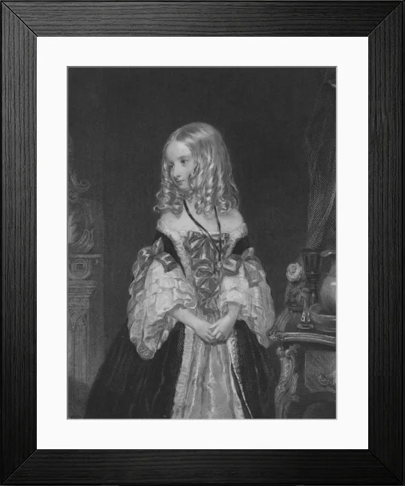 Framed Print : Elizabeth Duchess of Argyll, 1900. Creator: Henry Thomas Ryall Framed Print : Elizabeth Duchess of Argyll, 1900. Creator: Henry Thomas Ryall