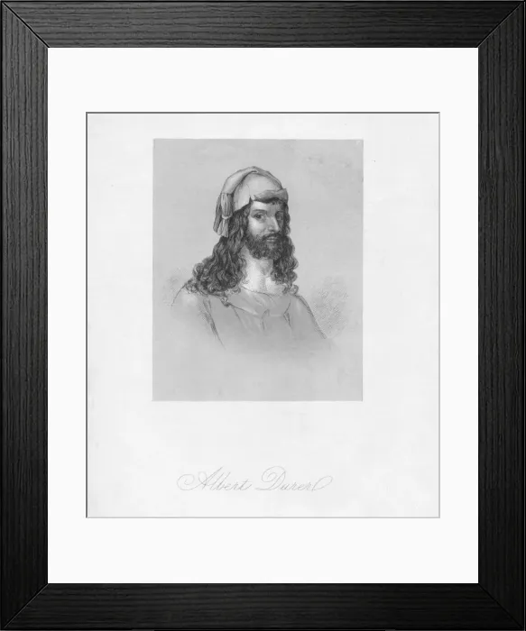Framed Print : Albert Durer, (c1850). Creator: Francis Croll Framed Print : Albert Durer, (c1850). Creator: Francis Croll
