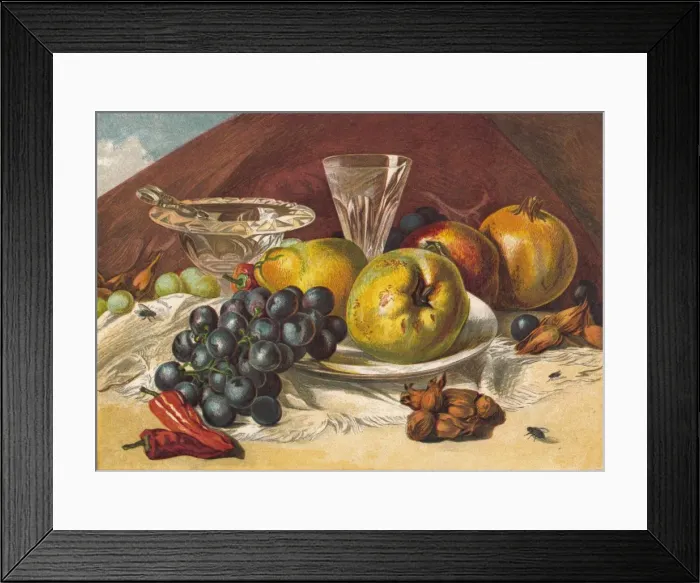 Framed Print : January and February. Creator: Unknown Framed Print : January and February. Creator: Unknown
