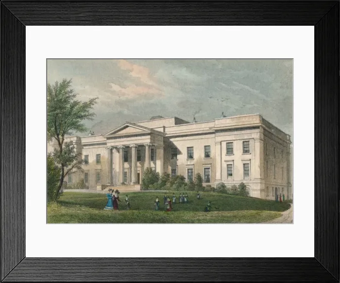 Framed Print : New Merchant Maiden Hospital, Lauriston Lane, Edinburgh, c1830. Creator: J Henshall Framed Print : New Merchant Maiden Hospital, Lauriston Lane, Edinburgh, c1830. Creator: J Henshall