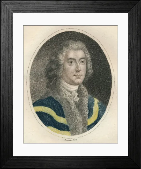 Framed Print : Pitt, Earl of Chatham; 1766, (1824). Creator: J Chapman Framed Print : Pitt, Earl of Chatham; 1766, (1824). Creator: J Chapman