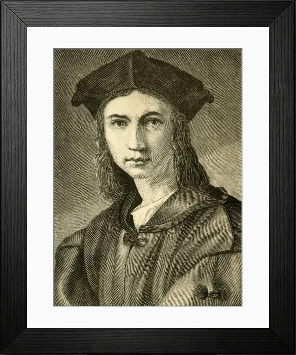 Framed Print : Andrea Del Sarto, 1882. Creator: Unknown Framed Print : Andrea Del Sarto, 1882. Creator: Unknown