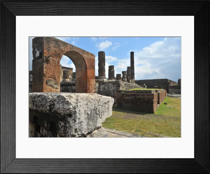 Framed Print : Pompeii, Campania, Naples, Italy, 2015. Creator: Luis Rosendo Framed Print : Pompeii, Campania, Naples, Italy, 2015. Creator: Luis Rosendo