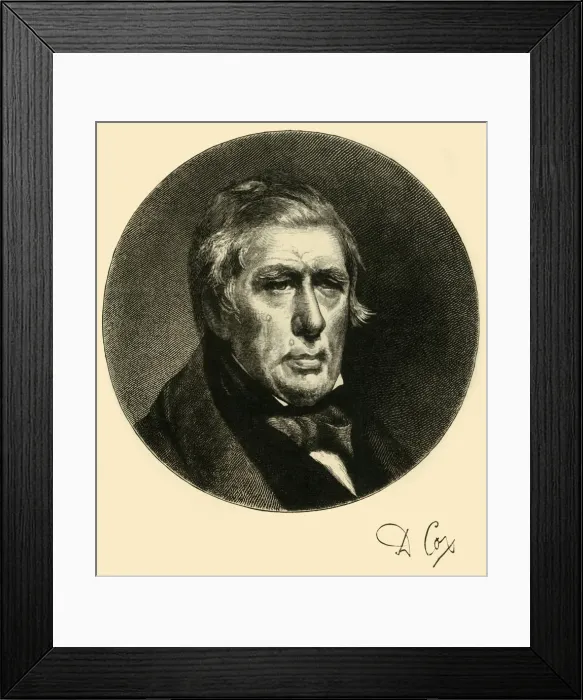 Framed Print : David Cox, 1881. Creator: Unknown Framed Print : David Cox, 1881. Creator: Unknown