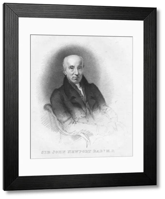 Framed Print : Sir John Newport Bart. M. P. 1826. Creator: Robert Cooper Framed Print : Sir John Newport Bart. M. P. 1826. Creator: Robert Cooper