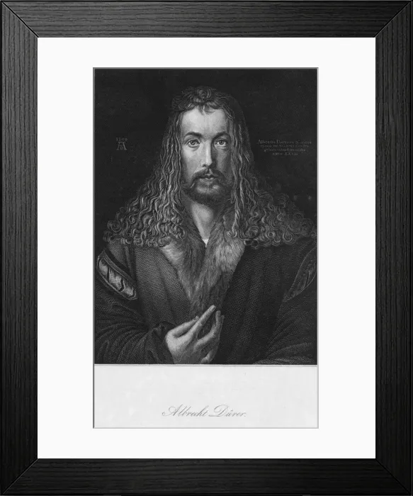 Framed Print : Albrecht Durer, (c1852). Creator: Wolff Framed Print : Albrecht Durer, (c1852). Creator: Wolff