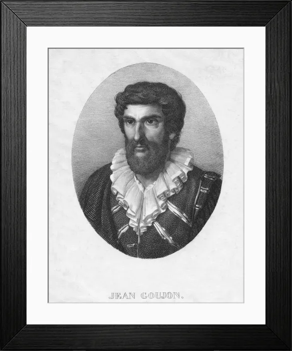 Framed Print : Jean Goujon. Creator: Unknown Framed Print : Jean Goujon. Creator: Unknown