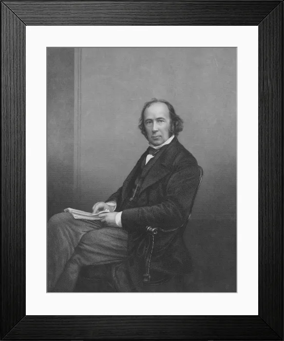 Framed Print : Henry W. Acland, Esq D. F. R. S. &c, 1850s. Creator: Daniel John Pound Framed Print : Henry W. Acland, Esq D. F. R. S. &c, 1850s. Creator: Daniel John Pound