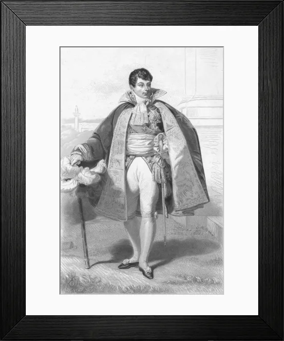 Framed Print : Geraud Duroc, Duke of Friuli, (1838). Creator: Charles Gavard Framed Print : Geraud Duroc, Duke of Friuli, (1838). Creator: Charles Gavard