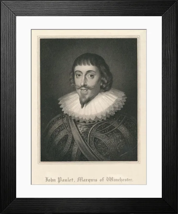 Framed Print : John Paulet, Marquis of Winchester, (early 19th century). Creator: R Cooper Framed Print : John Paulet, Marquis of Winchester, (early 19th century). Creator: R Cooper