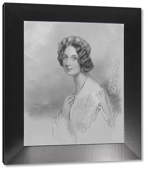 Honourable Helen Duncombe, mid 19th century. Creator: WH Egleton