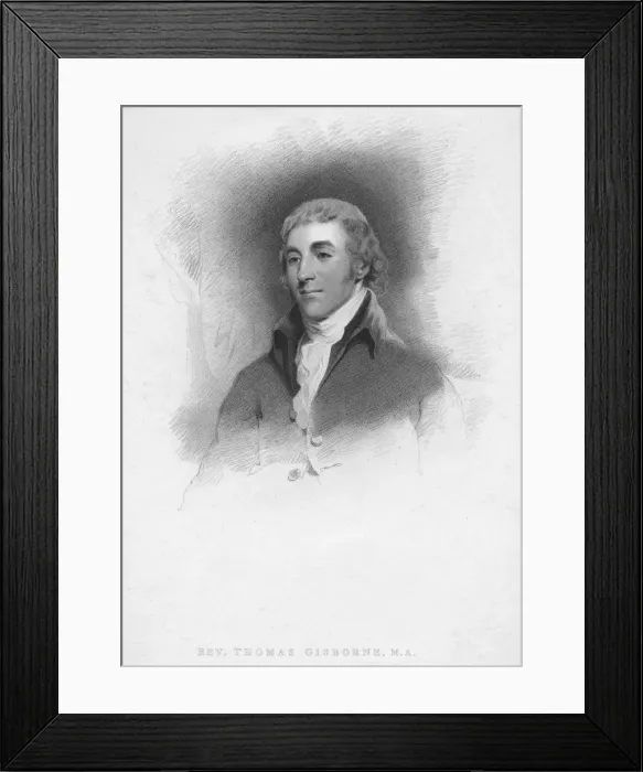 Framed Print : Rev. Thomas Gisborne, M. A. c1814. Creator: Henry Meyer Framed Print : Rev. Thomas Gisborne, M. A. c1814. Creator: Henry Meyer