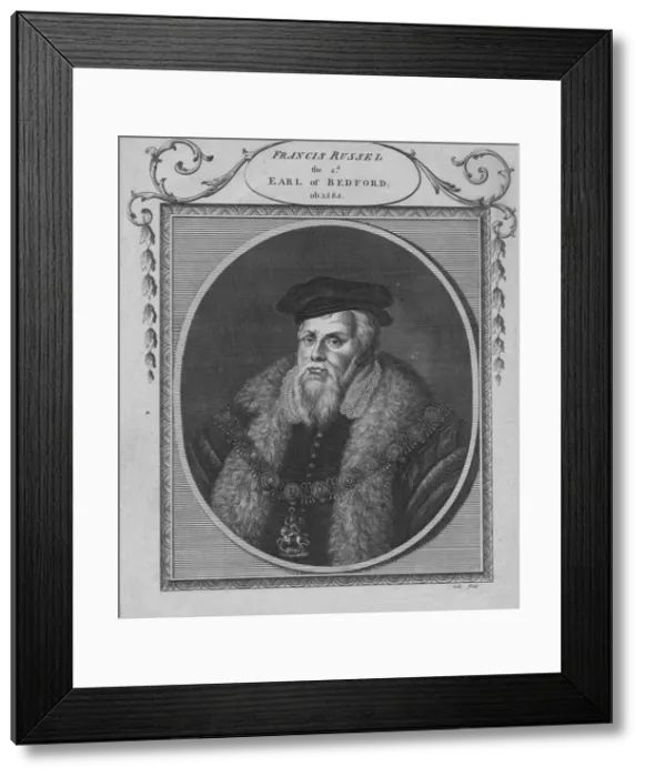 Framed Print : Francis Russel the Earl of Bedford, 1900. Creator: Cook Framed Print : Francis Russel the Earl of Bedford, 1900. Creator: Cook