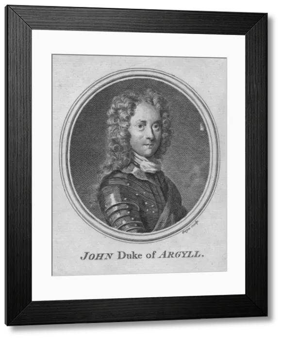 Framed Print : John Duke of Argyll. Creator: Gwyn Framed Print : John Duke of Argyll. Creator: Gwyn