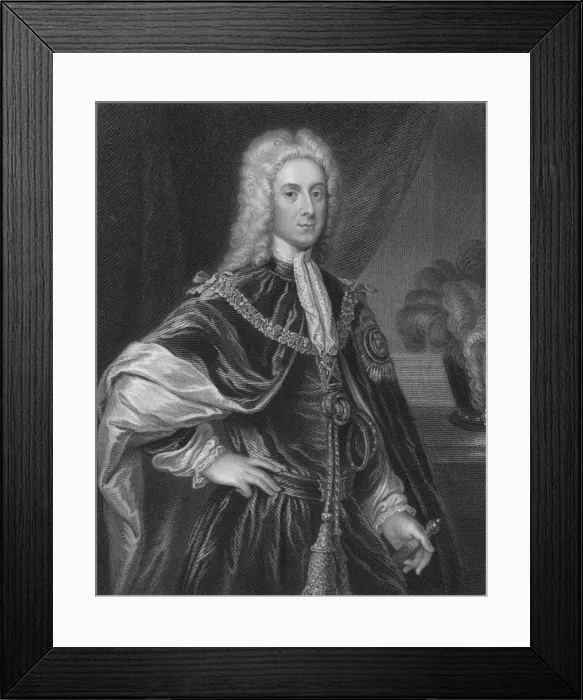Framed Print : John Campbell, Duke of Argyll & Greenwich, (1836). Creator: Samuel Freeman Framed Print : John Campbell, Duke of Argyll & Greenwich, (1836). Creator: Samuel Freeman