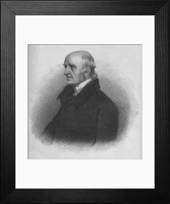 Framed Print : Reverend Thomas Beck, Deptford, 1830. Creator: Thomson Framed Print : Reverend Thomas Beck, Deptford, 1830. Creator: Thomson