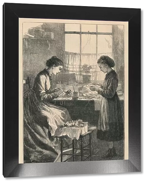 Valentine Makers, 1875. Creator: H Johnson